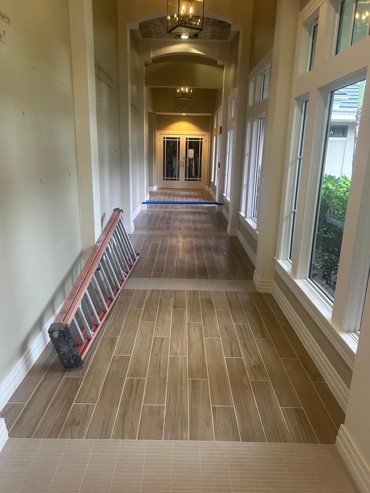 Modern flooring design