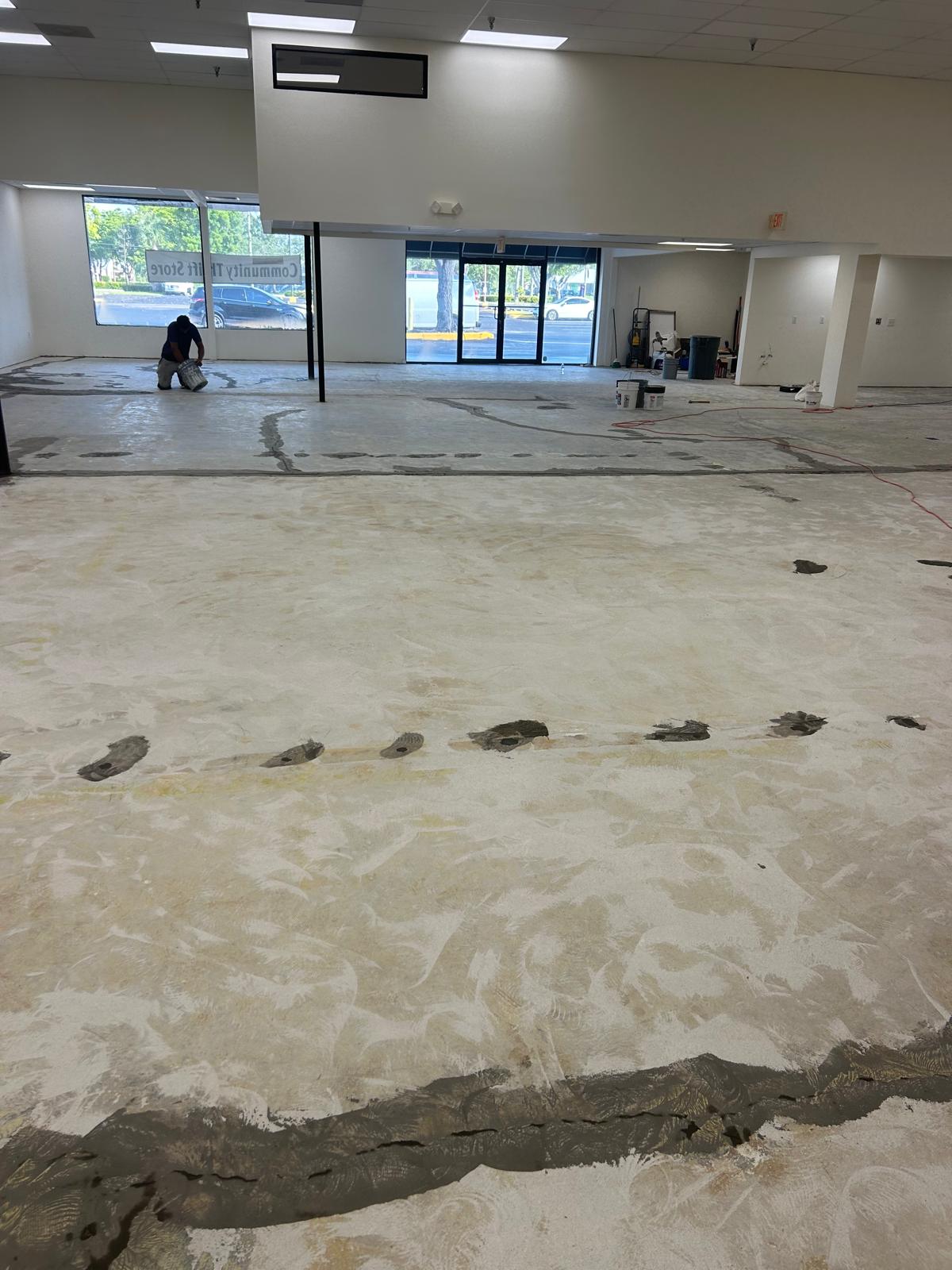 Before flooring installation